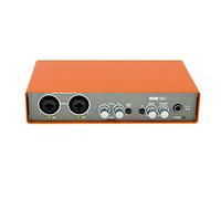 iFutniew EM-02 Audio Interface Sound Card Electric Guitar Live Recording Professional Sound Card for Studio,Singing Sound Mixer