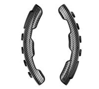 iFutniew for Car Steering Wheel Cover with Spinner Auxiliary Booster Aid Handle Knob Universal Carbon fiber