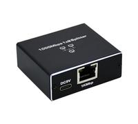 iFutniew Gigabit Ethernet Splitter 1 in 2 Out,RJ45 Network Extender,1000Mbps Internet Cable Splitter,for Cat5/5e/6/7/8 Cable Easy Install