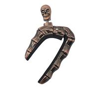 iFutniew Guitar Capo Skull Knob Universal Strings Instrument Capo for Electric Classical Acoustic Guitar Bass Ukulele Bronze