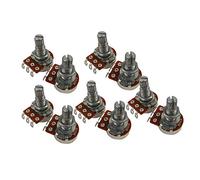 iFutniew Guitar Small Size Pots A250K Potentiometers For Guitar Bass Parts (Pack Of 10)