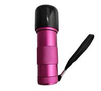 iFutniew Handheld Nail Art UV Silicone Pressing Manicure Tool Nail Art Stamper for Nail Dryer Gel Polish Quick Dry Lamp Rose Red