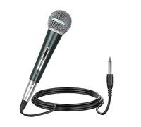 iFutniew Handheld Wired Microfone Professional Handheld Wired Microfone Mic Dynamic Microphone for Karaoke Live Vocal Performance Microfone