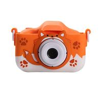iFutniew HD Camera Digital Camera Video Camera with 32GB SD Card for Children Orange