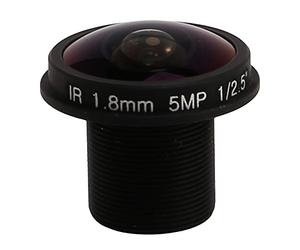 iFutniew HD fisheye cctv lens 5MP 1.8mm M12x0.5 mount 1/2.5 F2.0 180 degree for video surveillance camera cctv lenses