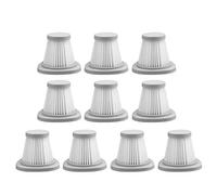 iFutniew Hepa Filter Anti-Dust HEPA Filter for Spare Parts for Deerma DX118C DX128C Portable Vacuum Cleaner 10Pcs