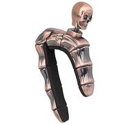 iFutniew High-Grade Skull Zinc Alloy Capo Folk Bakelite Classical Guitar Tuner Wide Compatibility