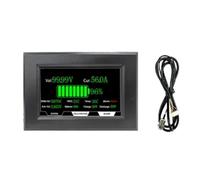 iFutniew JKBMS Accessory 4.3 Inch LCD Display Suitable for All JK BMS Models Cable120cm with 4 Fixed Screws Smart JKBMS Accessory