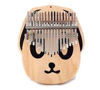 iFutniew Kalimba 17 Keys Portable Thumb Piano Finger Piano Knock Piano Musical Instrument with Tuning Hammer & Piano Bag (Puppy)