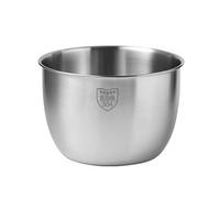 iFutniew Kitchen Stainless Steel 304 Mixing Bowl Deep Design Cooking Baking Cake Bread Salad Kitchen Mixer Bowl, 3600ML