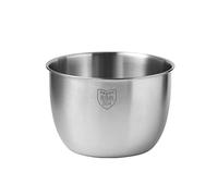 iFutniew Kitchen Stainless Steel 304 Mixing Bowl Deep Design Cooking Baking Cake Bread Salad Kitchen Mixer Bowl, 2800ML