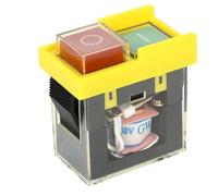 iFutniew Kjd6 5E4 250V 6A Universal Safety Switch Electromagnetic Switch Power Failure Protection Switch Electromagnetic Waterproof, Against Power Outage Tool Switch, Start Button