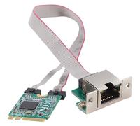 iFutniew M.2 A+E Network Card Bent Pin Gigabit Single Port Server Network Card I210AT Chip GBE Ethernet RJ45 Network Card Easy to Use