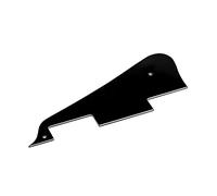 iFutniew Metal Electric Guitar Pickguard Scratch Plate Guitar Pickguard Fits For LP Style Guitar Pickguard Replacement Black