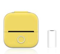 iFutniew Mini Pocket Printer Plastic Portable Instantly Sticker Printer Premium Printer Sticker Maker Pocket Thermal Printer