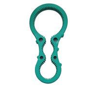 iFutniew Multi Bottle Opener Portable Jar Lids Can Tin Handy Flexible Twister Rubber Screw Grip Cap Device Easy to Use Green