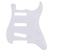 iFutniew Multi Guitar Pickguard Scratch Plate Pick Gurad for Electric Guitar white