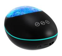 iFutniew Musical Projector LED Baby Night Light Ocean Projectorf for Bluetooth Light Galaxy Projector for Night Lamp Black