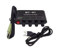 iFutniew New Mini Audio Mixer Condenser Microphone Mixer for Computer Mobile Phone Sound Card