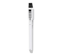iFutniew Portable Saxophone Electronic Wind Instrument 10 Timbres Saxophone Flute Built in Speaker Musical Instrument-White Easy Install