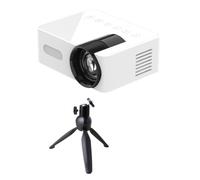 iFutniew Projector LED HD 1080P Wireless Mobile Phone Mini Projector with Projector Stand Portable Home Theater Video Player, Durable -B