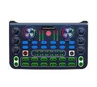 iFutniew Replacement Spare Parts Accessories X60 English Version Professional Convenient Compact KTV Singing Sound Card Mixer for Live