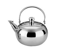 iFutniew Stainless Steel Kettle Heat Resistant Handle Stovetop Portable Camping Coffee Pot Teapot with Filter Kitchen, Easy to Use