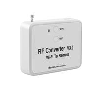iFutniew Universal Wireless Wifi to RF Converter Phone Instead Remote Control 240-930Mhz for Smart Home