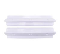 iFutniew UV Resistant ABS Solar Panel Spoiler Bracket Long Side Solar Mount Bracket 460mm for Caravan/Rv Roof/Easy Install B