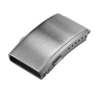 iFutniew Watch Buckle Fold Safety Milled Clasp Replacement Stainless Steel Watchband Clasp, 18Mm