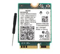 iFutniew WIFI 7 BE200 BE200NGW WiFi Card+Screwdriver BT 5.4 802.11AX Tri-Band M.2 NGFF Wireless Network Adapter for Win10/11 Easy Install Easy to Use