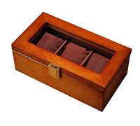 iFutniew Wood Watch Display Box Organizer Black Wooden Case Fashion Watch Storage Packaging Gift Boxes Jewelry Case