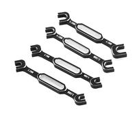 iFutniew Wrench Adjustment Push Rod Wrench Turnbuckle Nut Ball End Joint Remover Tool for RC Car Replacement Accessories 3/3.2/3.5/3.7/4/5/5.5/6mm-Black