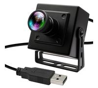 IFWATER 50FPS USB Camera Global Shutter High Speed Golf Swing USB Webcam with Wide Angle No Distortion Color Lens USB2.0 Plug and Play for Slow Motion Industrial Machine VR Robotic Vision