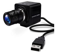 IFWATER USB Camera 8MP 5X Optical Zoom Webcam 2.8-12mm Manual Varifocal Lens,USB Webcam with CMOS IMX179 Image Sensor Video Conference Web Cameras for Computer,Laptop, Raspberry Pi,Jetson Nano