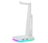 IFYOO RGB Gaming Headset Stand with 2 USB Ports, Gaming Headset Holder for PC, Xbox One, PS4, Switch, Headphone Holder, Ideal for Gaming Stations, Desktop Accessories
