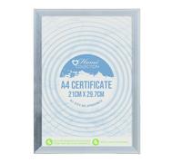 IG Design Cambridge Glass Certificate Frame in Silver IG Design Silver
