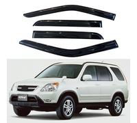 IG Window Visor for Honda CR-V (CRV) 1997-2001, Rain Guard Tape-On Extra Durable Sun Wind Side Vent Window Deflector Mugen Style, 1997 1998 1999 2000 2001