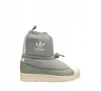 IG5077 Adidas Superstar 360 I Boots Silver Green Kids Trainers Winter Shoes