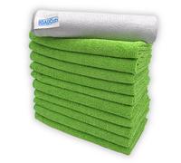 Igadcloth Set Of 10 Microfiber Cloths 40X40Cm Green