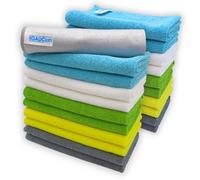 Igadcloth Set Of 20 Microfiber Cloths 40X40Cm Multiple Colors