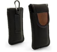 iGadgitz Black Neoprene Pouch Sleeve Case for Digital Voice Recorders (Internal Dimensions: 125 x 45 x 21mm)