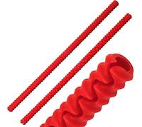 iGadgitz Home U6785 Silicone Oven Rack Guard BPA-Free Oven Rack Shields Burns and Scars Protector - Red, 2 Pieces