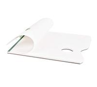 iGadgitz Home U7092 Palette Paper Tear Off Palette Pad Disposable Paint Palette (50 sheet) 12” x 9” - White