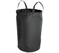 igadgitz home U7234 Polyester Fabric Laundry Basket, Fabric Laundry Bin, Washing Basket 75L (16.5 gal) - Black