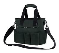 igadgitz home U7242 Garden Tool Bag Holder Tote Carrier with Shoulder Strap - Green