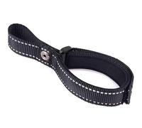 igadgitz home U7295 Adjustable Safety Dog Lead Wrist Strap, for Retractable & Standard Pet Leads - Black