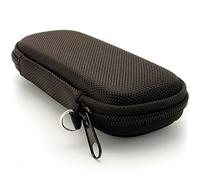 iGadgitz U6690 EVA Carrying Hard Case Cover Compatible with Sony ICD- Digital Voice Recorders - Black