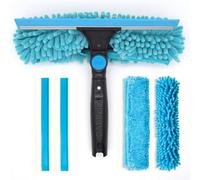 Igadpole 10 Inch (25Cm) Window Squeegee + Scrubber