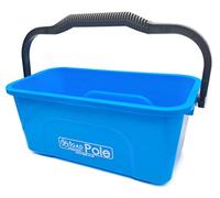 IGADPole 12 Litre Window Cleaning Bucket - Blue Rectangular Squeegee Bucket for 10" & 14" Squeegees, Home & Professional Window Cleaning, Fits IGADPole & Standard Squeegee Heads